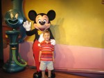 Nathan with Mickey Mouse