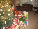 Gifts under Brian & Carrie's tree