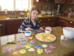 Megan frosts cookies