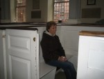 Boston - Glenda in pew box